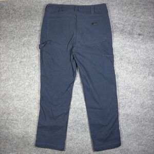 Colorado Clothing Mens Navy Blue Canvas Carpenter Pants Workwear 34x32 1727614